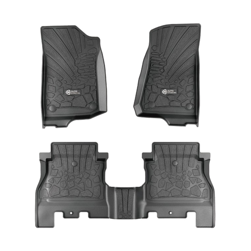 JEEP WRANGLER JL 2018-2023 (Sort, ett sett med 3 stykker)