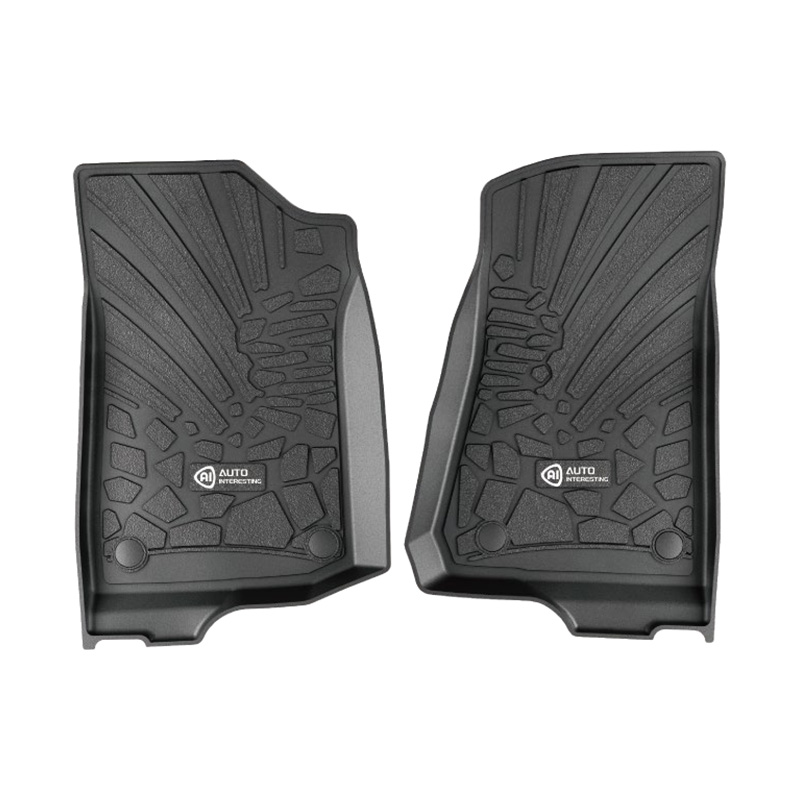 JEEP GLADIATOR / WRANGLER FRONT 2018-2022 (Sort, ett sett med 2 stk)